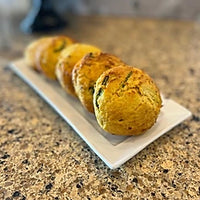 Bacon & Jalapeno Biscuits (Pack of 6)